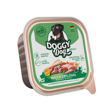 Doggy Dog Venison & Poultry - grain-free wet dog food with venison and poultry