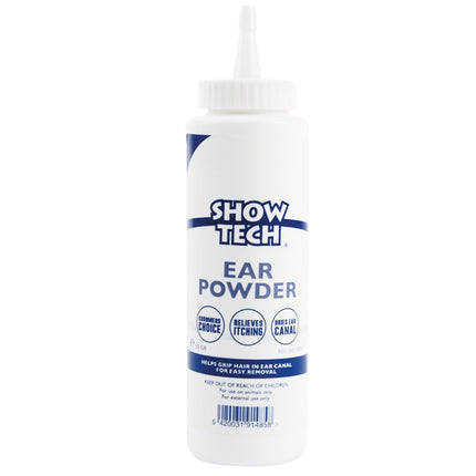 Show Tech Ear Powder - powder that facilitates the removal of hair from a dog's ears