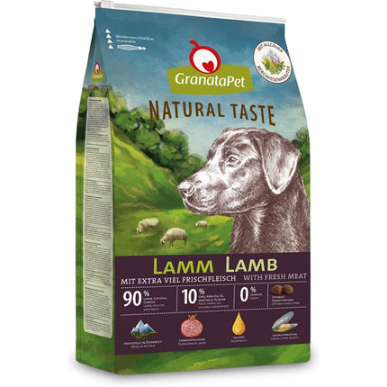 GranataPet Natural Taste Lamb - grain-free dog food with lamb