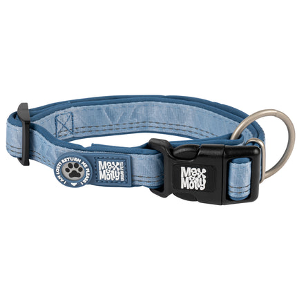 Max&Molly GOTCHA! Smart ID Matrix 2.0 Collar Ocean - dog collar with QR identifier