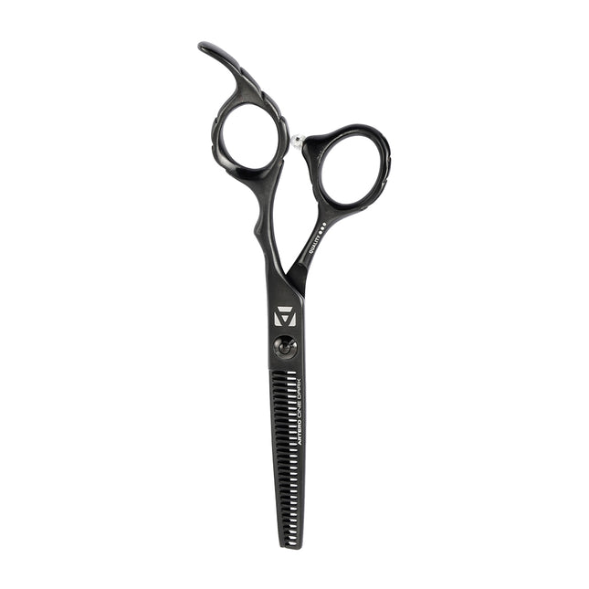 Artero One Dark Thinning - professional single-sided thinning shears made of Japanese steel, black, 30 teeth