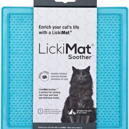 LickiMat Classic Soother Cat - licking mat for cats