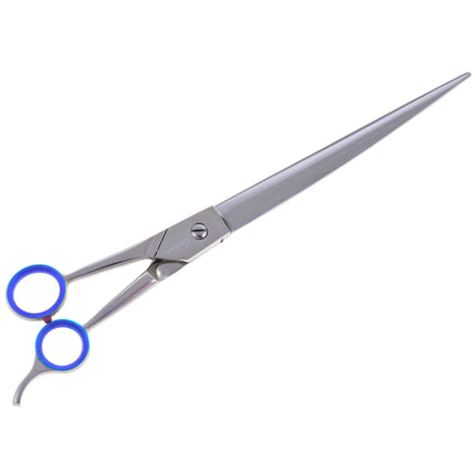 Geib Gator Left Curved Scissors - curved grooming scissors, made of Japanese stainless steel, left-handed