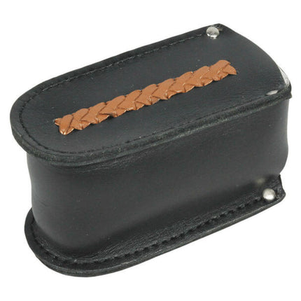 Chris Christensen Oblong Brush Cover - leather cover, brush case