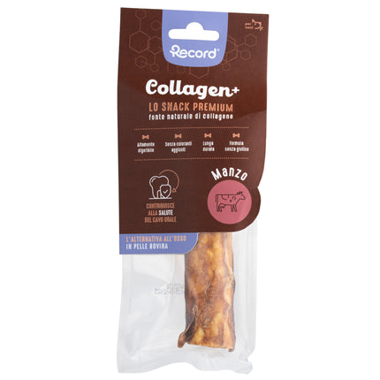 Record Collagen+ Premium Snack - snack for large and medium dogs, rich in collagen