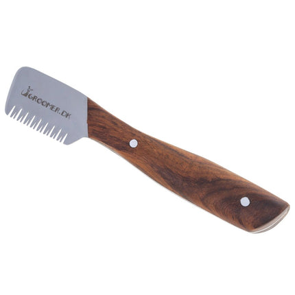 Groomer.dk Danish Classic Knife - classic trimmer with wooden handle