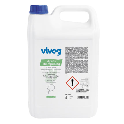 Vivog Special Dog Conditioner - creamy coat conditioner for use after bathing your dog