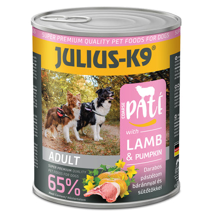 Julius - K9 Lamb & Pumpkin - complete wet dog food, lamb with pumpkin