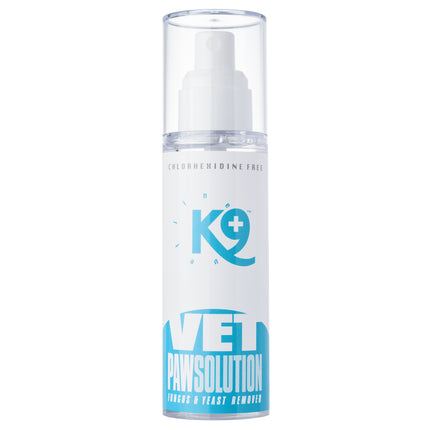 K9 Vet Paw Solution - antibacterial and antifungal preparation for paws, nose, and skin folds