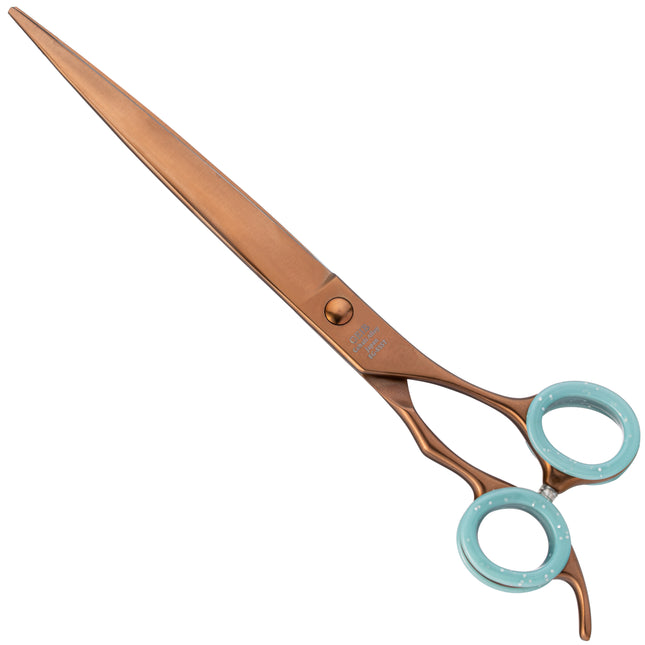 Geib Entree Gold Straight Scissors - professional grooming scissors made from Japanese steel, straight design