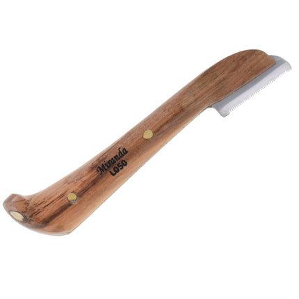 Miranda Classic Coarse Trimmer - professional trimmer with a comfortable wooden handle, very fine, left-handed