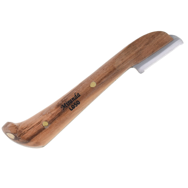 Miranda Classic Coarse Trimmer - professional trimmer with a comfortable wooden handle, very fine, left-handed