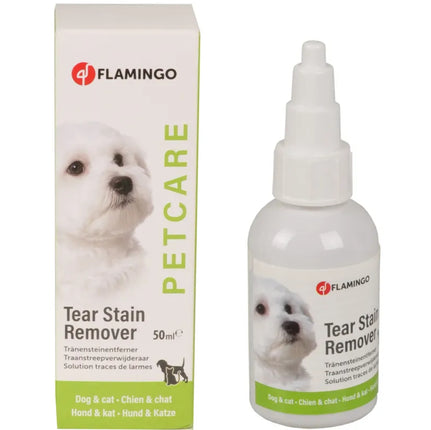 Flamingo Tear Stain Remover - stain removal solution for dogs and cats