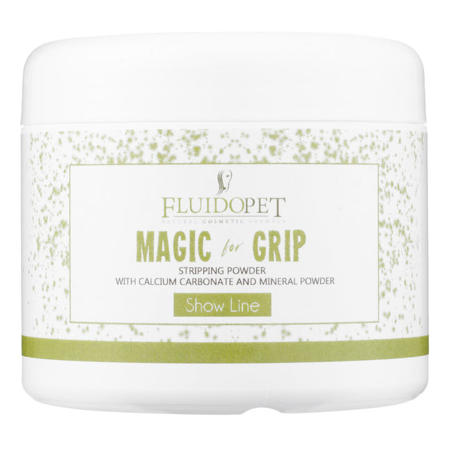 FluidoPet Magic for Grip Stripping Powder - nourishing powder for dog coat trimming