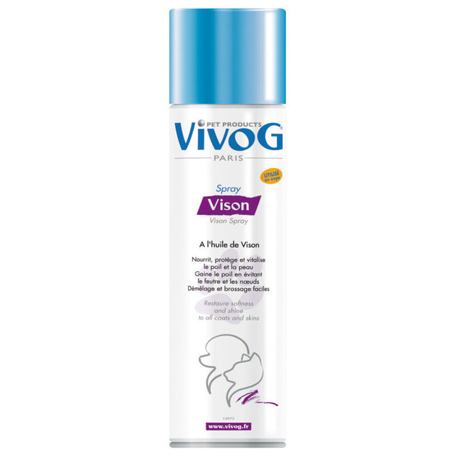 Vivog Vison Spray - fur conditioner with mink oil, in spray form