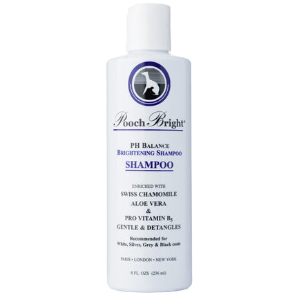 Les Poochs Bright Shampoo - luxury brightening shampoo for dogs, suitable for light and bright coats, concentrate 1:20