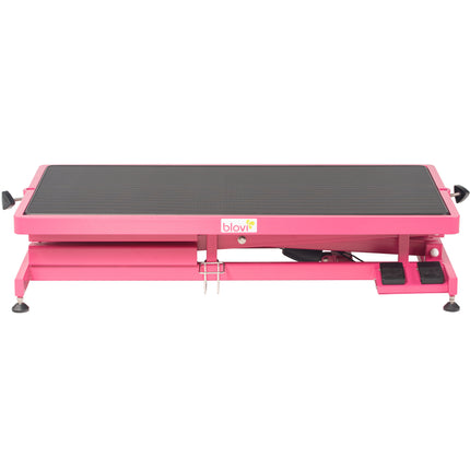 Blovi Callisto Pink - electric lift table, top x 65cm, pink