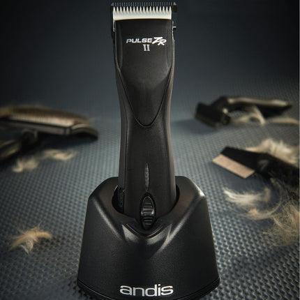 Andis Pulse ZR II Vet - professional cordless clipper, 5-speed with two batteries and CeramicEdge blade (0.25mm)