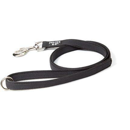 Julius K9 Color & Gray Supergrip Leash With Handle Ring - Non-slip Dog Leash with Handle and Ring