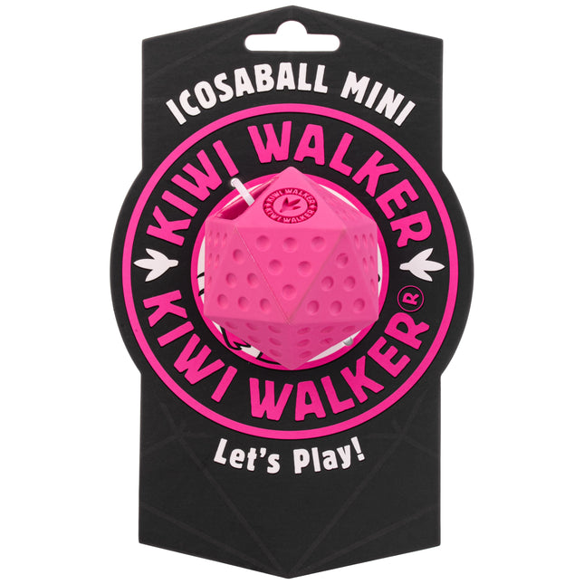 Kiwi Walker Let's Play Icosaball - geometric treat toy for small dogs