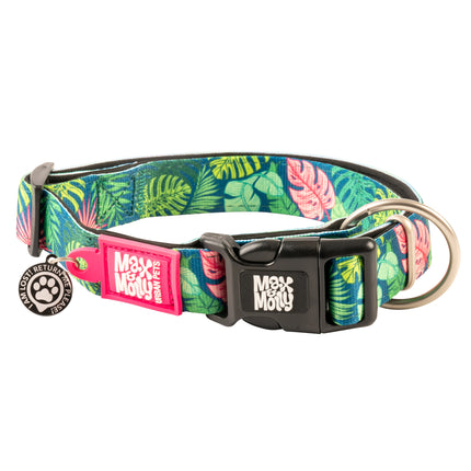 Max & Molly GOTCHA! Smart ID Tropical Collar - collar with smart Tag for dogs