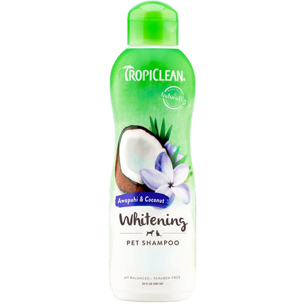 Tropiclean Awapuhi & Coconut Pet Shampoo - shampoo for dogs and cats for light fur