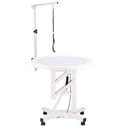 Blovi Luce Air Lift LED Grooming Table - grooming table with illuminated and rotating top, pneumatic lift