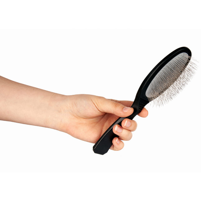 Show Tech Ultra - Pro Side Soft Slicker Left Brush 22mm - soft poodle brush, left-handed - small