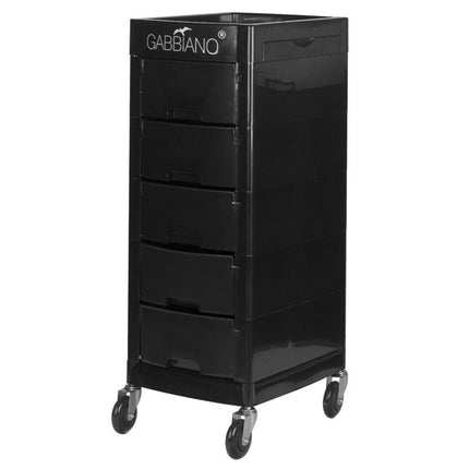 Gabbiano FT65 - A - Grooming cabinet on wheels, 34x40x81, with drawers, made of plastic