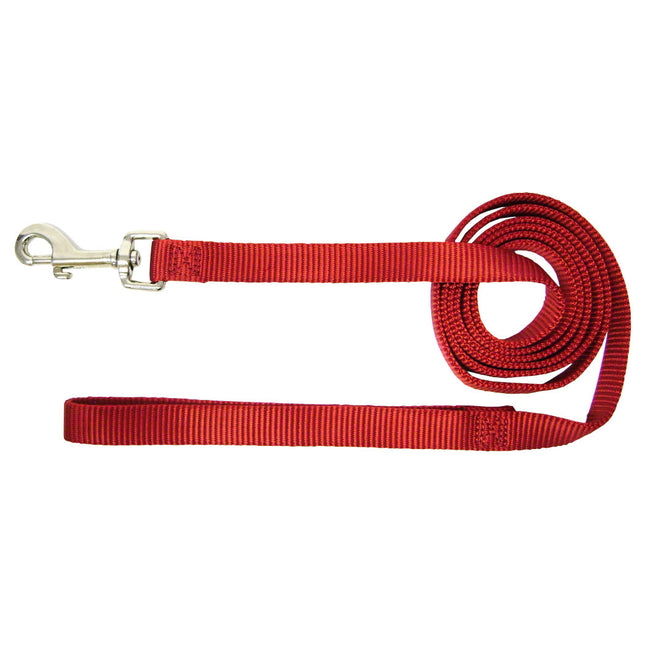 Hamilton Single Thick Short Leash - nylon leash for small breed dogs, width 16mm, length