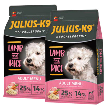 Julius - K9 Hypoallergenic Lamb & Rice Adult - hypoallergenic dog food, lamb with rice - PROMOTION due to best before date