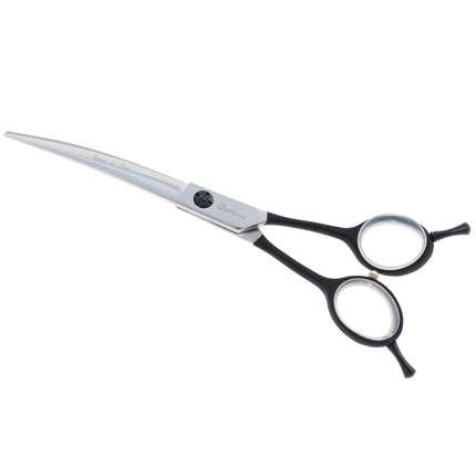 Geib Gator Trim 'n' Cut Curved Scissors - lightweight, sharp, and handy curved scissors with a Teflon handle and thin blades