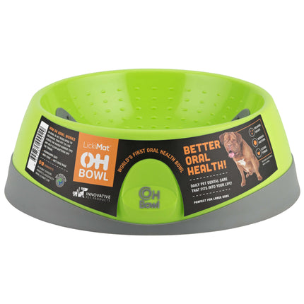 OH Bowl Large - bowl for medium and large dogs, supporting oral hygiene