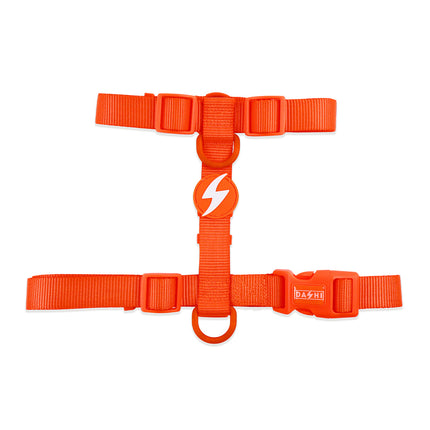 Dashi Neon Back Harness - adjustable guard harness for dogs, neon