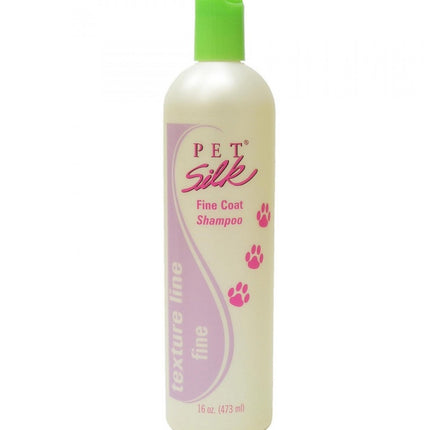 Pet Silk Texturizing Fine Coat Shampoo - Texturizing Shampoo with Silk for Fine Hair, Concentrate 1:16