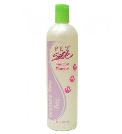 Pet Silk Texturizing Fine Coat Shampoo - Texturizing Shampoo with Silk for Fine Hair, Concentrate 1:16