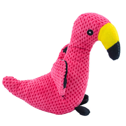 Blovi Flamingo - plush flamingo toy for puppies with a squeaker