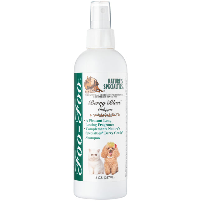 Nature's Specialties Foo Foo Berry Blast Cologne - fragrance water for dogs and cats, berry scent