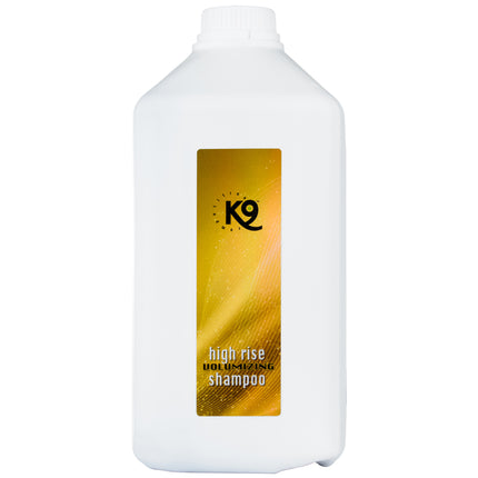 K9 High Rise Volumizing Shampoo - gentle volumizing shampoo for dogs and cats, concentrate 1:10 - 2.7L