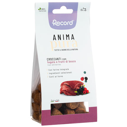 Anima Pura Liver and Berries - Healthy Treats for Dogs, Liver with Berries