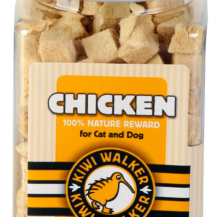 Kiwi Walker Snacks Chicken - 100% chicken, freeze-dried, natural treats for dogs and cats