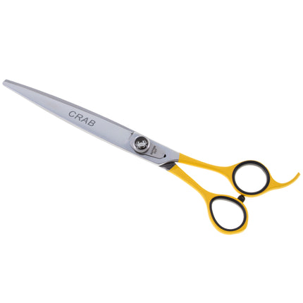 Geib Crab Straight Scissors Level 1 - straight scissors for pet grooming with a single-sided micro-grind.