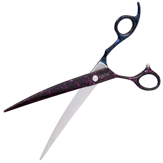 Groom Professional Sirius Left Curved Scissors - curved scissors for left-handed individuals 19cm