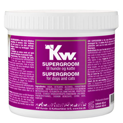 KW Super Groom - intensive treatment for dry and damaged fur of dogs and cats