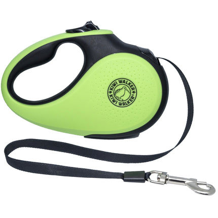 Kiwi Walker Retractable Dog Leash - Automatic Tape Leash Size S