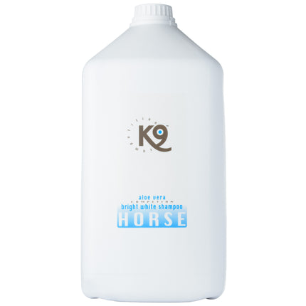 K9 Horse Bright Shampoo - whitening shampoo for horses for fur and light coats, concentrate 1:10