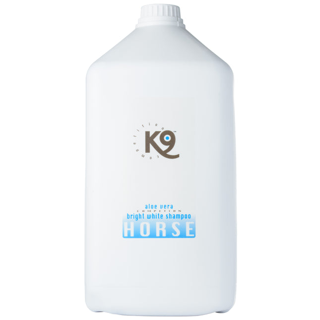 K9 Horse Bright Shampoo - whitening shampoo for horses for fur and light coats, concentrate 1:10