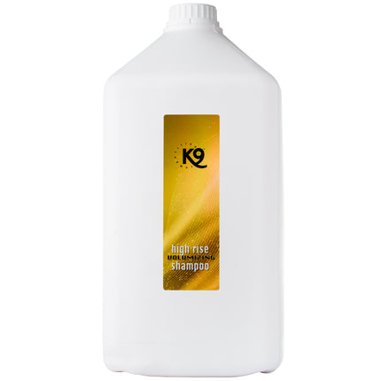 K9 High Rise Volumizing Shampoo - gentle volumizing shampoo for dogs and cats, concentrate 1:10