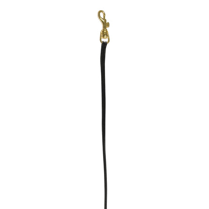 Show Tech Nylon Lead With Gold Hook 0.5x84cm - professional dog lead with a gold clip