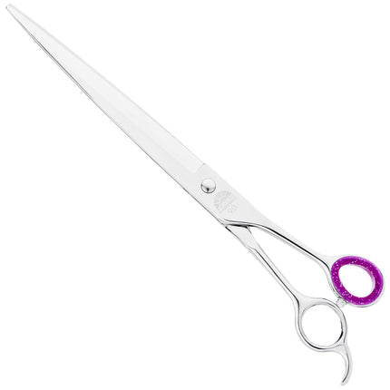 Kenchii Scorpion Straight Scissors - professional grooming scissors with an ergonomic handle, straight